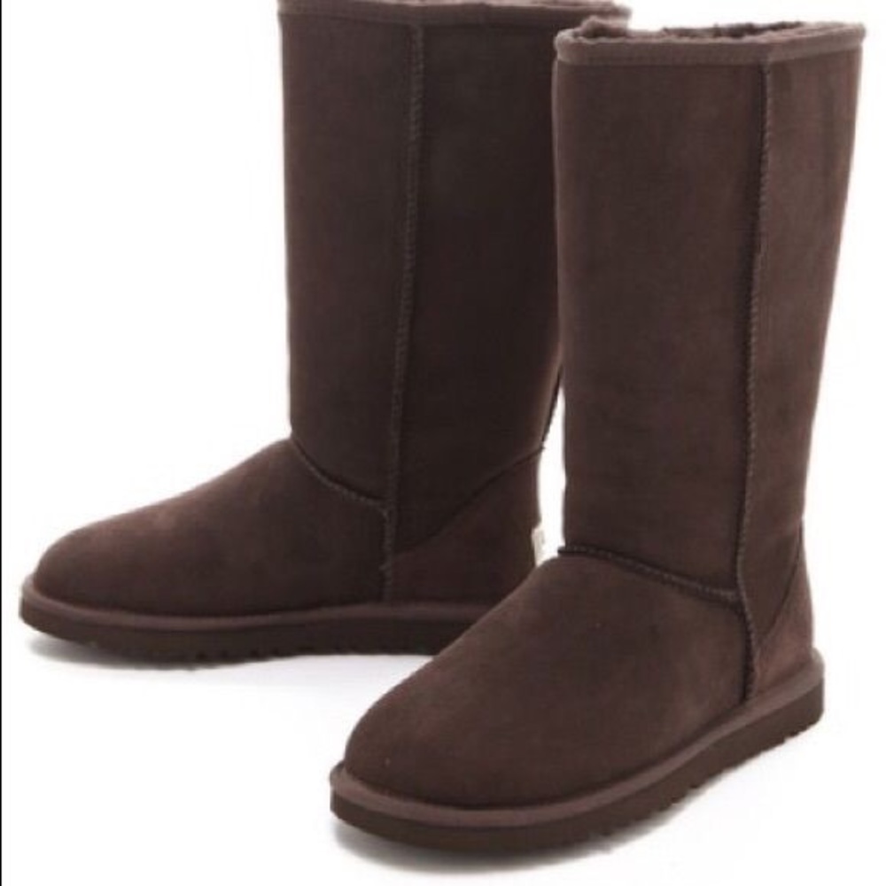 Ugg Dark Brown tall Boot
